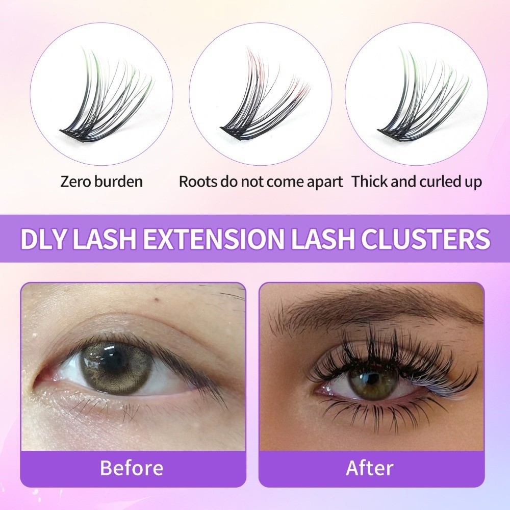 Beauty Makeup Tool - Инструмент для макияжа: Цветные градиентные накладные