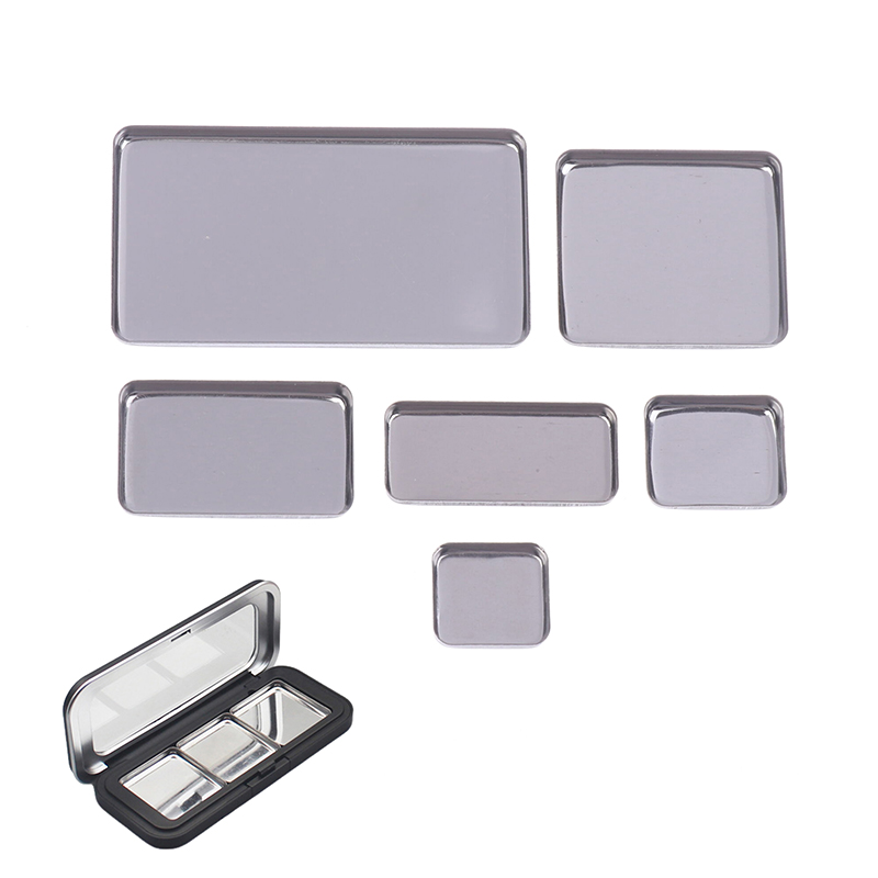 Eyeshadow Palette - 5/10 шт. пустых квадратных металлических контейнеров