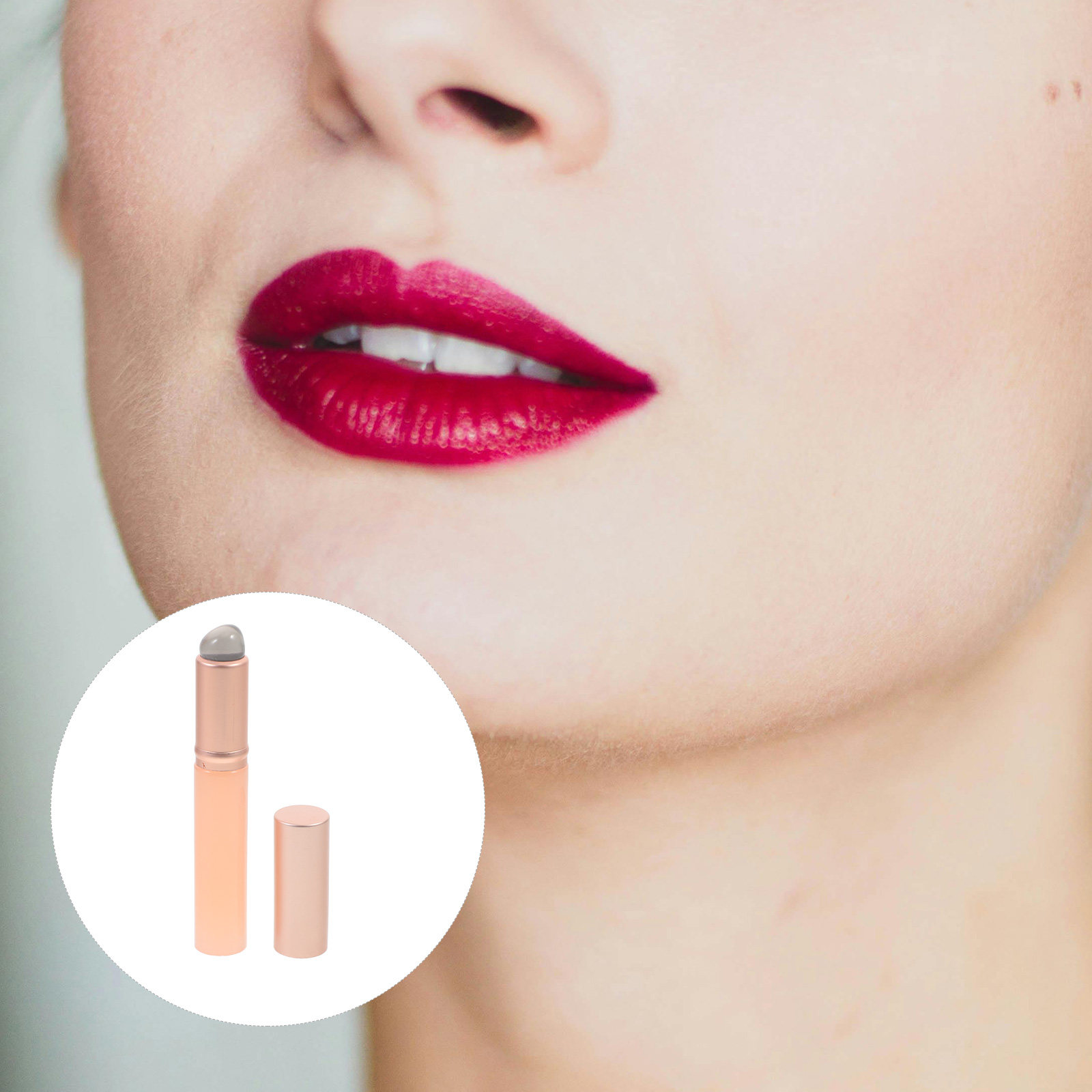 Beauty Makeup Tool - 2 шт. силиконовых аппликаторов для губ,