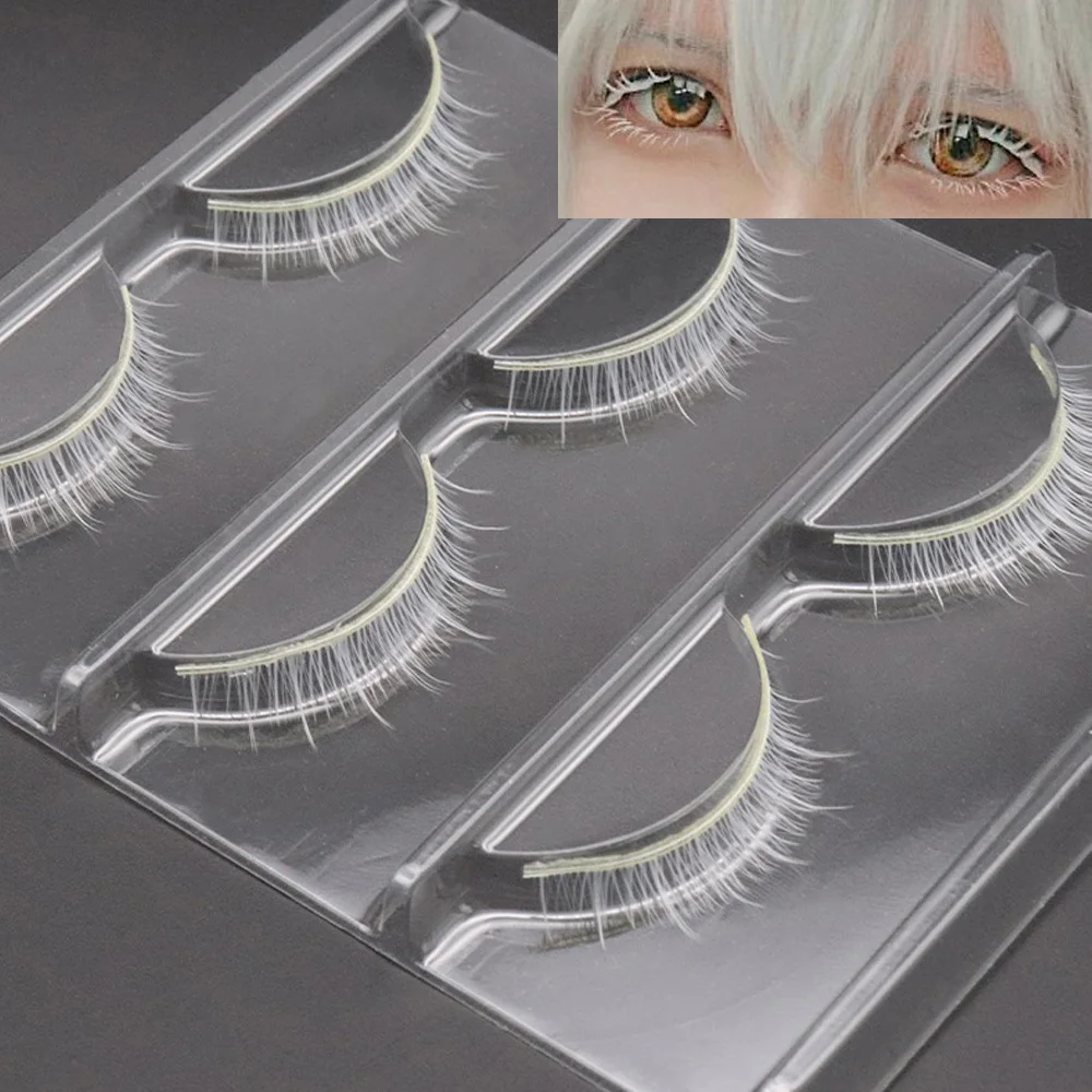 Beauty Full Makeup - AMSDCN Горячая новинка: 3 пары белых