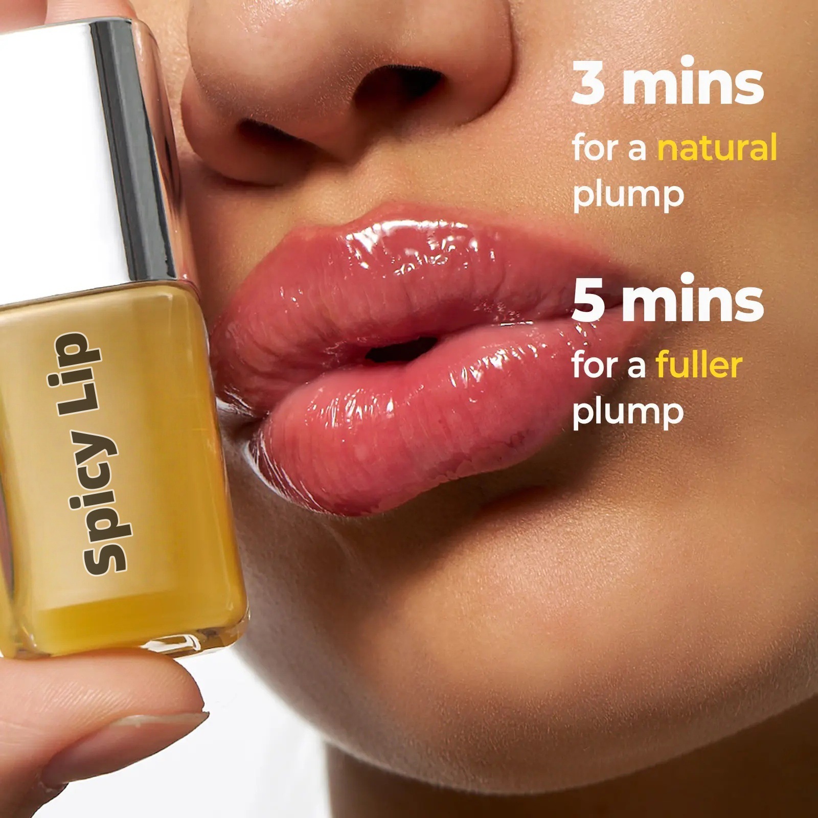 Beauty Full Makeup - Пикантный блеск-плампер для губ: увеличение объема,