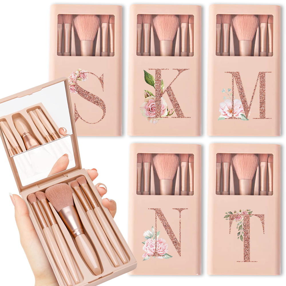 Beauty Makeup Box Set - 5 шт., набор косметических кистей с