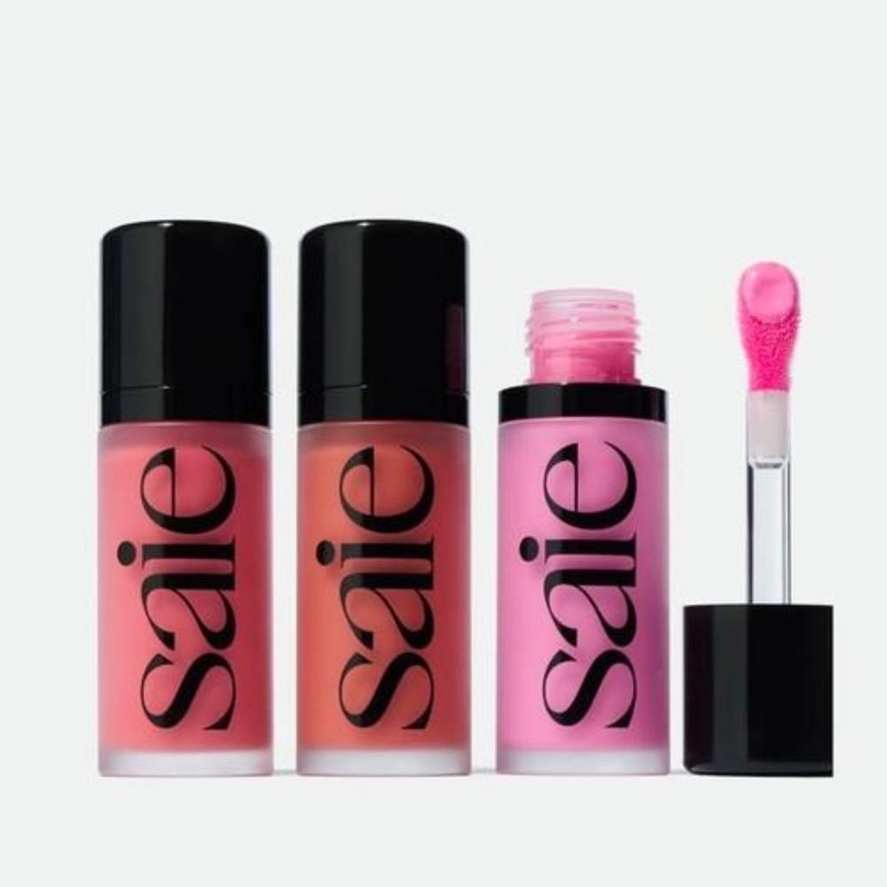Жидкие румяна-хайлайтер Saie д – обзор и цена Huda Beauty Makeup Mini Kit