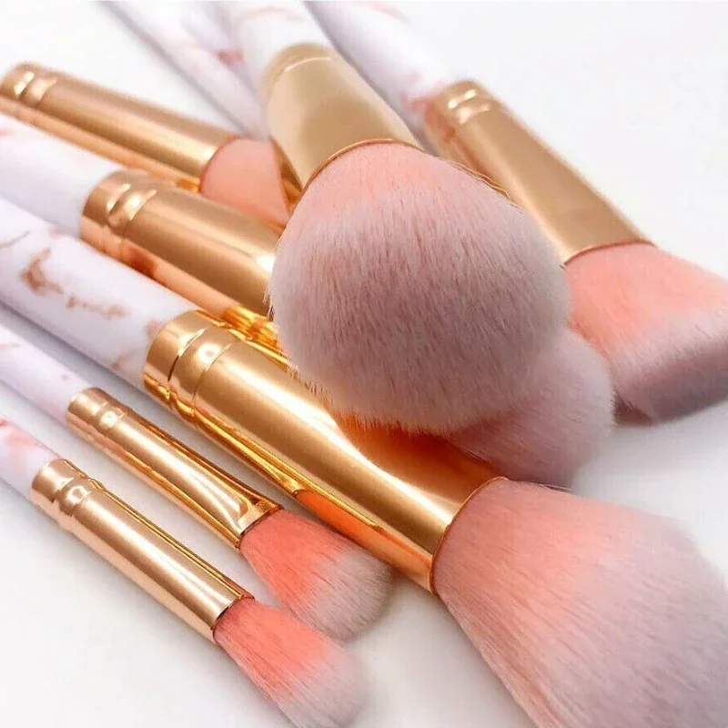 10 шт. мраморных кистей для ма – обзор и цена Makeup Beauty Ro