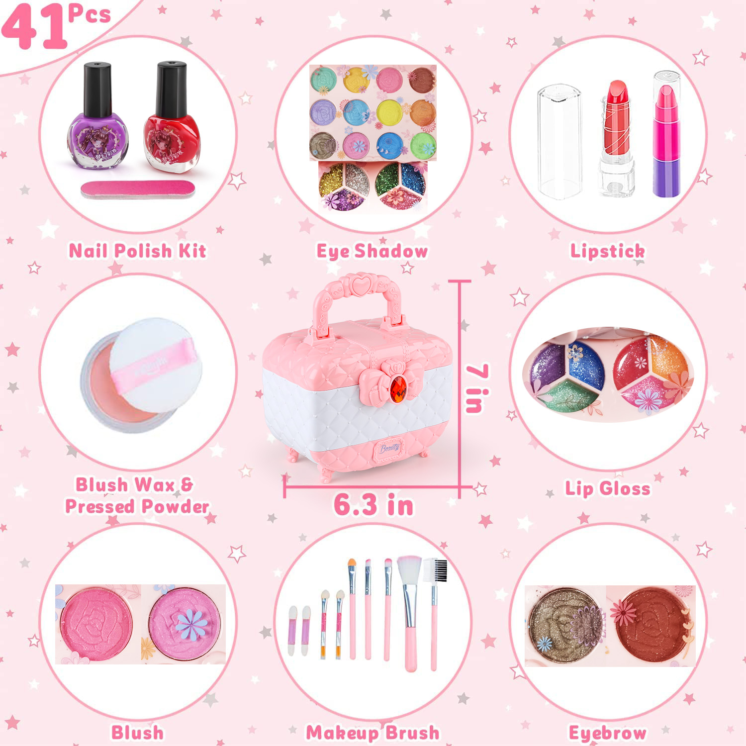 Детский набор игрушек для маки – обзор и цена Beauty Makeup For Kids