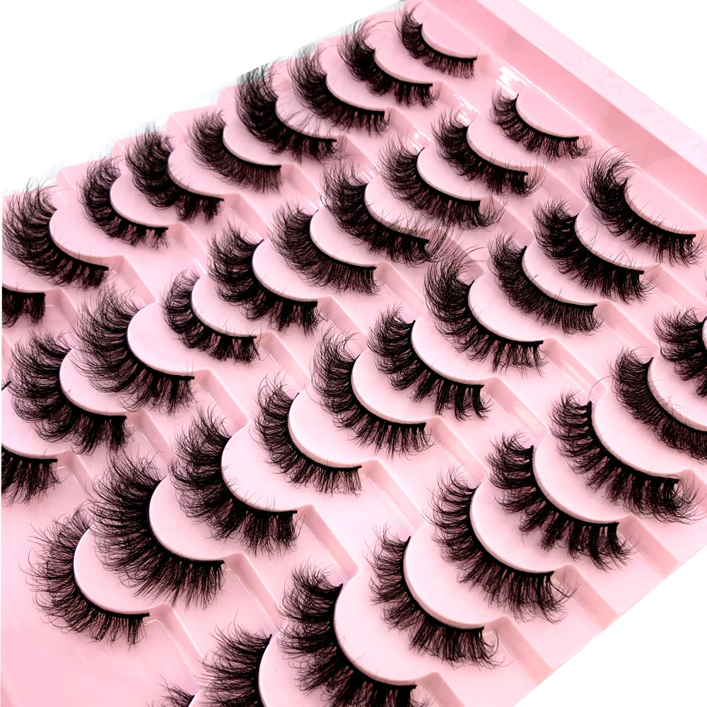 Новые 20 пар натуральных густы – обзор и цена Beauty Full Makeup
