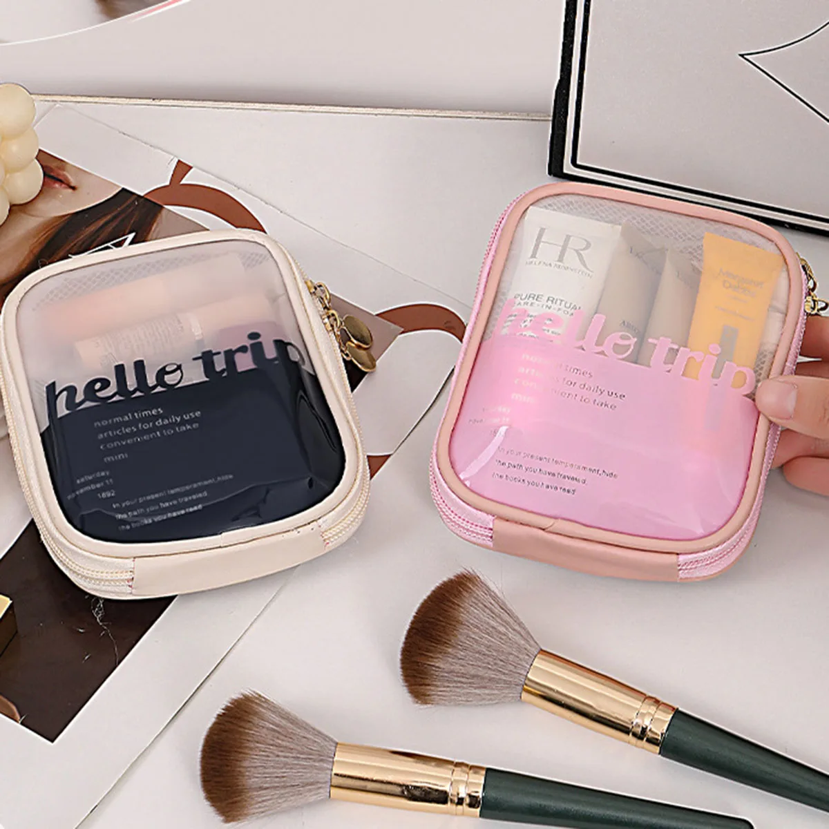 Прозрачный портативный космети – обзор и цена Beauty Makeup Quotes